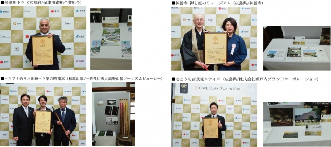 「COOL JAPAN AWARD2019」表彰式・展示会を開催