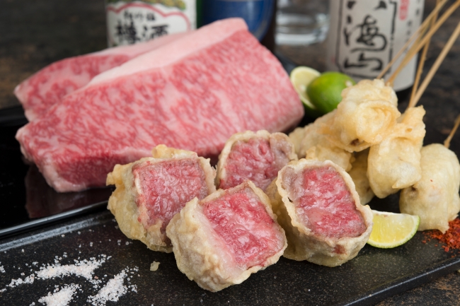 「酒と肉天ぷら 勝天」本格和食を気軽に楽しむランチを提供